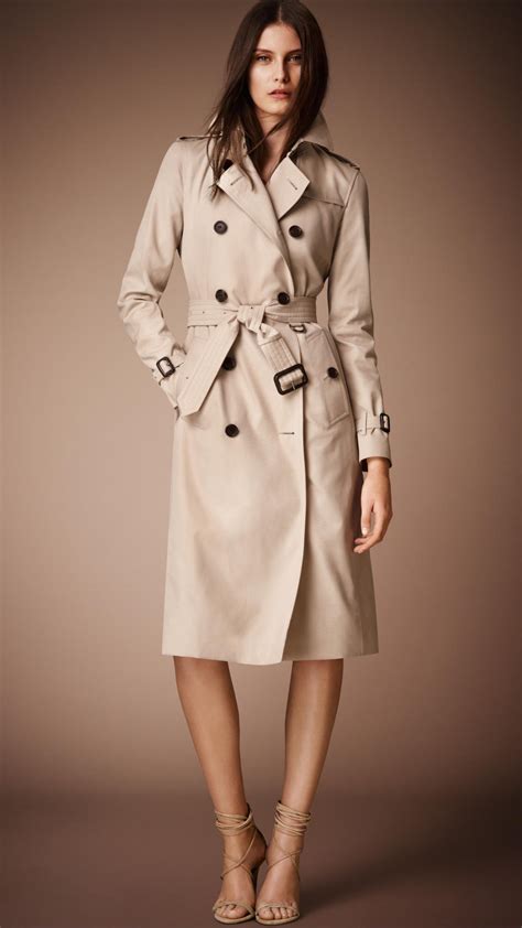 burberry kensington trench women's.